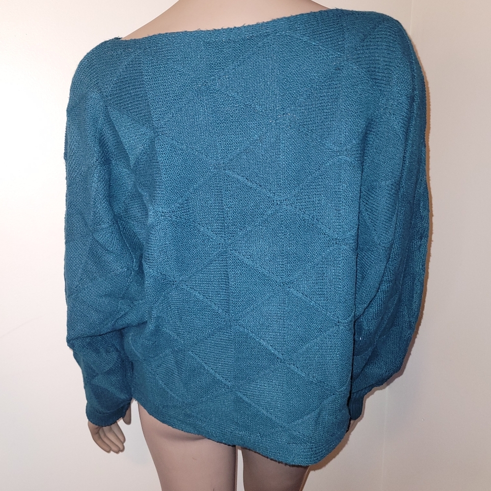 Shein Boatneck Sweater Woman's Size XL - Picture 3 of 10